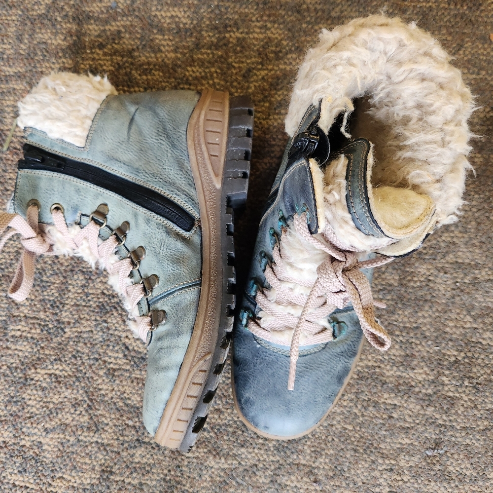 36Eu Reiker fleece top boots